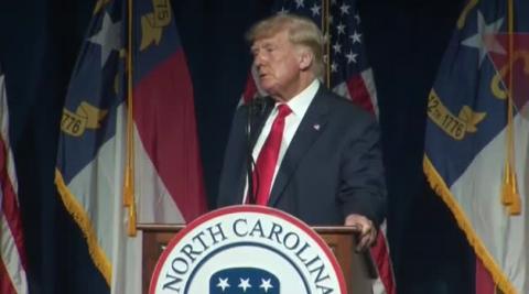 Trump reaparece en Carolina del Norte y exige a China una compensación por la pandemia Trump reaparece en Carolina del Norte y exige a China una compensación por la pandemia