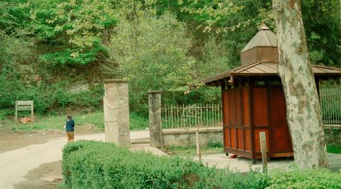 botanico-bertiz Caseta de entrada al Parque Natural del Señorío de Bértiz