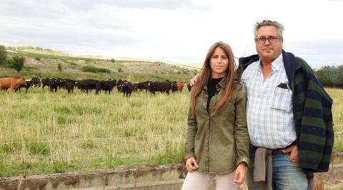 Patricia Baigorri junto a su padre, José Antonio Baigorri De Luis