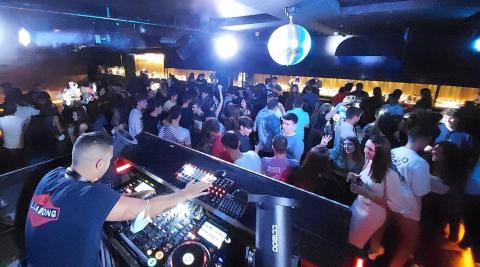 Interior de la discoteca Canalla, esta madrugadaIVÁN BENÍTEZ