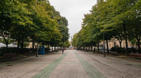 Gran piso en el paseo Sarasate, con garaje