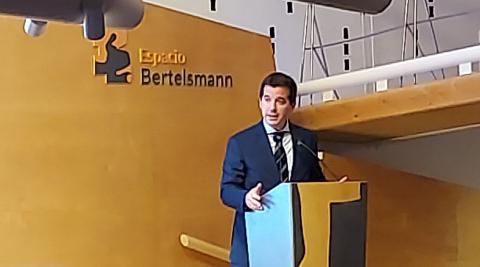 mikel irujo El consejero Irujo durante su intervención