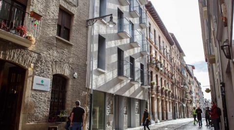 Rehabilitación de edificio de viviendas en calle Compañía 3 de Pamplona Rehabilitación de edificio de viviendas en calle Compañía 3 de Pamplona