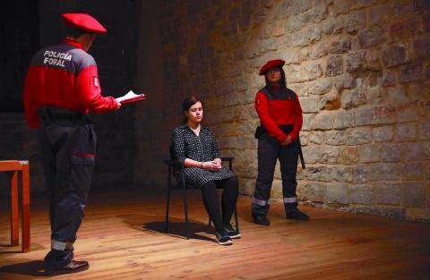 Interpretación de ‘Cave Canem’, de ‘24 relatos navarros’