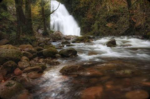 Cascada de Xorroxin, en Erratzu Cascada de Xorroxin, en Erratzu