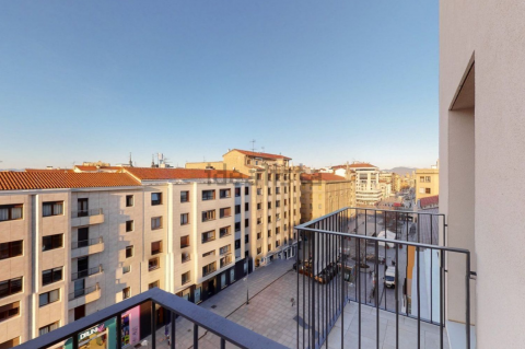 Vistas desde el balcón del dúplex en venta en calle de Tafalla Vistas desde el balcón del dúplex en venta en calle de Tafalla