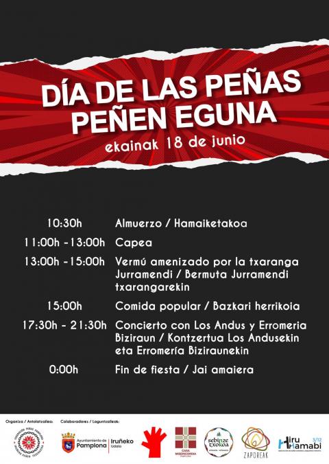 Programa del Día de las Peñas/Peñen eguna 2022 Programa del Día de las Peñas/Peñen eguna