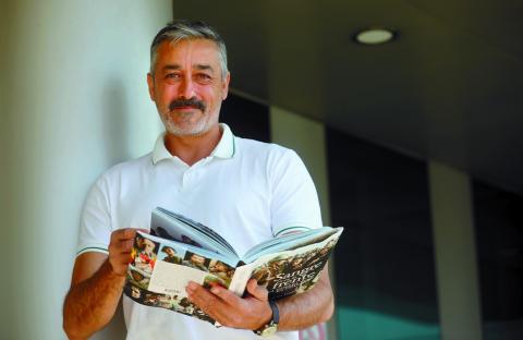 d Jordi Bru, coautor de 'Sangre en la frente'.
