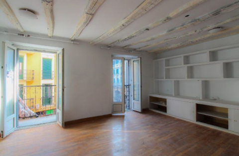 Salón del piso en venta en calle Santa Marina