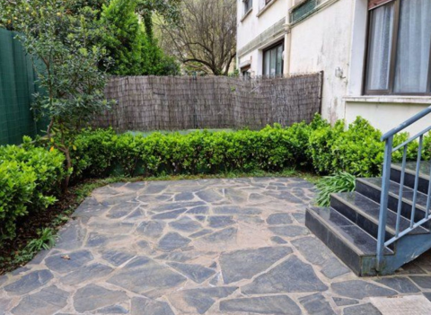 Patio del piso en venta en calle Zinkunegi, Zarautz