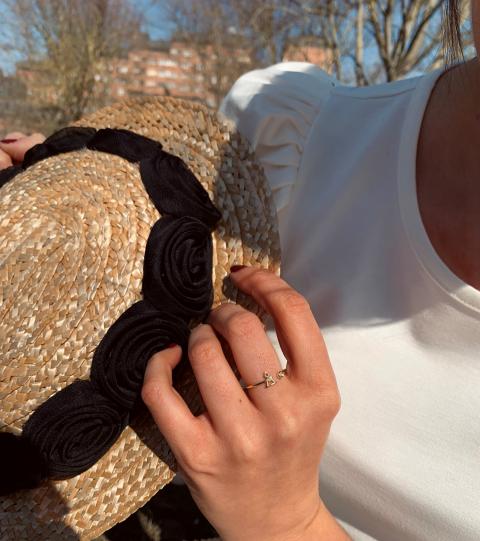 Anillo oro y diamantes SF