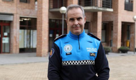 arlos Eransus, jefe de la Policía Municipal de Barañáin arlos Eransus, jefe de la Policía Municipal de Barañáin