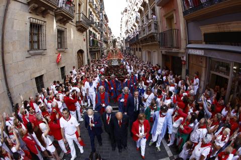 Procesión de San Fermín.
