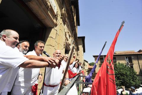 Inicio de las fiestas de Viana 2022.