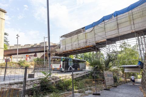 PASARELA2 La pasarela estará lista para finales de septiembre