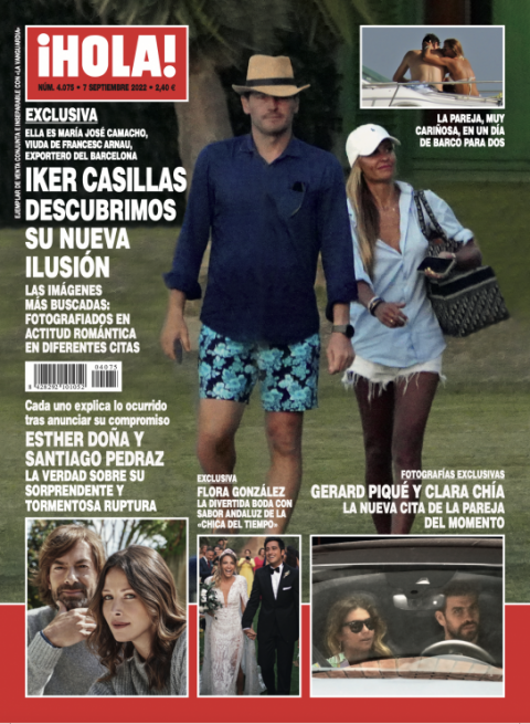 portada-hola Portada de la revista 'Hola' del 31 de agosto de 2022