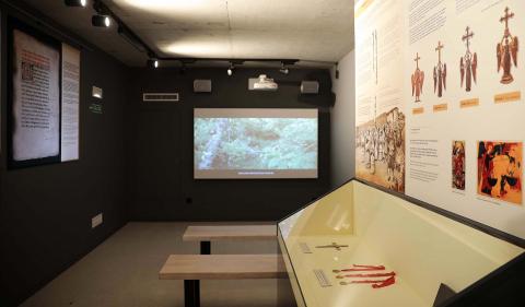 Vídeo con información sobre los esmaltes de San Miguel de Aralar Vídeo con información sobre los esmaltes de San Miguel de Aralar
