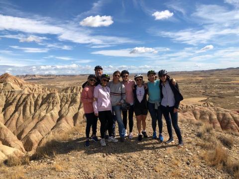 Equipo DN INMO en Bardenas Equipo DN INMO en Bardenas