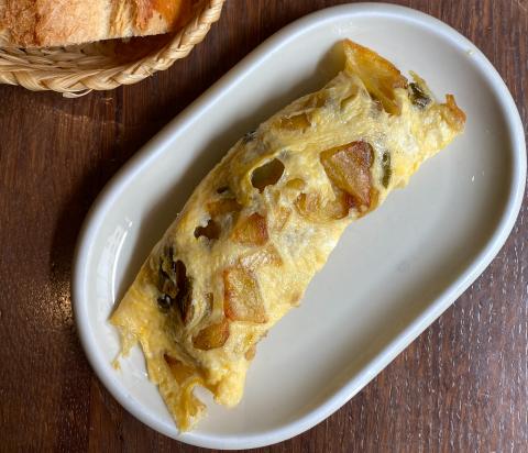 Tortilla de patata del bar Hawái Tortilla de patata del bar Hawái