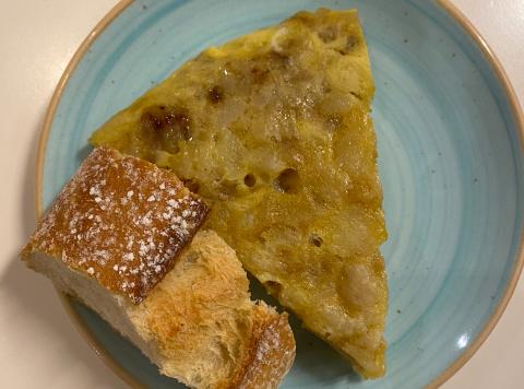 Tortilla de patata de la cafetería Elich Tortilla de patata de la cafetería Elich