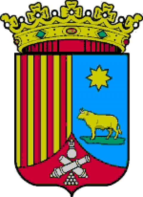 En el escudo de Teruel aparece una gran estrella sobre un toro. Según la tradición, antes de la fundación de la ciudad ocurrió el presagio de un toro (Tauro) mugiendo desde un alto, sobre el que brillaba una estrella En el escudo de Teruel aparece una gran estrella sobre un toro. Según la tradición, antes de la fundación de la ciudad ocurrió el presagio de un toro (Tauro) mugiendo desde un alto, sobre el que brillaba una estrella
