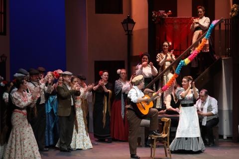 Escena de 'La verbena de la Paloma'