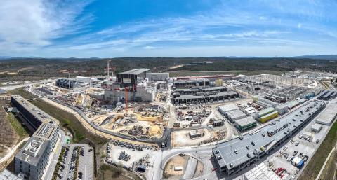 Instalaciones del ITER en el sur de Francia Instalaciones del ITER en el sur de Francia