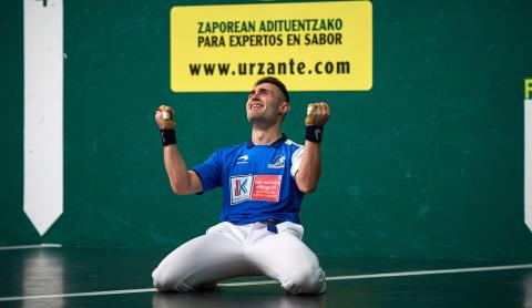 Salaberria celebra una victoria