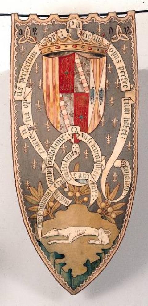 El pendón del Principado de Viana.
