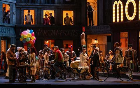 boheme Representación de La Bohème