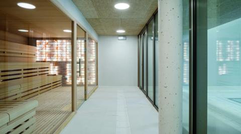 Nueva sauna de Ciudad Deportiva Amaya