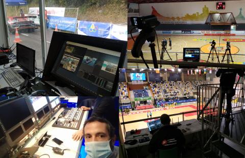 Eventos-Streaming-Deportes Streaming Profesional cuenta con una amplia gama de material de alquiler, como pantallas gigantes, pantallas led y todos los materiales necesarios para tus eventos.