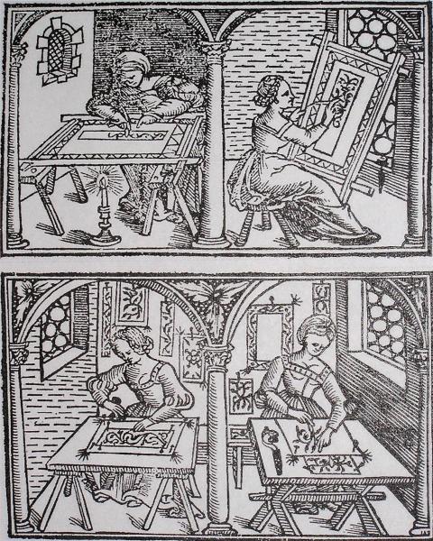 Il Burato: libro de rechami, Alessandro Paganino, Venecia, c. 1530 Il Burato: libro de rechami, Alessandro Paganino, Venecia, c. 1530