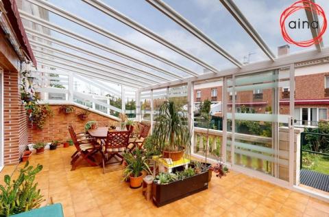 Cerramiento de la terraza del unifamiliar a la venta en Zizur Mayor Cerramiento de la terraza del unifamiliar a la venta en Zizur Mayor