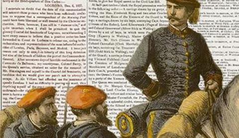 Charles Lewis Gruneisen publicó en el Morning Post una crónica de la batalla de Villar de los Navarros Gruneisen