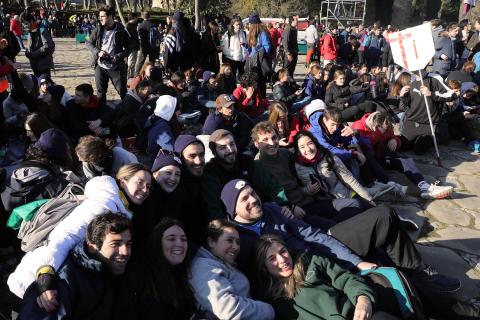 Fotos de la misa de la primera Javierada 2023.