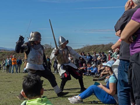 Homenaje a César Borgia en Viana