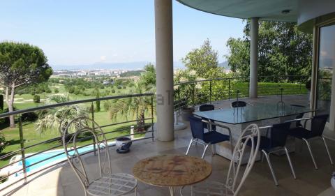 Terraza de la casa más visitada en Navarra