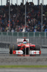 Sesión de clasificación GP de Gran Bretaña F1