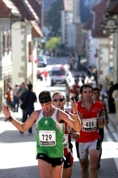 Resumen gráfico de las cinco ediciones de la Roncesvalles-Zubiri