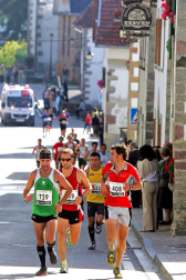 Resumen gráfico de las cinco ediciones de la Roncesvalles-Zubiri
