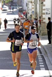 Resumen gráfico de las cinco ediciones de la Roncesvalles-Zubiri