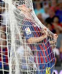 El Barcelona ha arrollado a Osasuna en el partido que han disputado este sábado en el Camp Nou