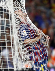 El Barcelona ha arrollado a Osasuna en el partido que han disputado este sábado en el Camp Nou