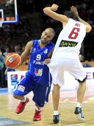 Final del Eurobasket de Lituania 2011 disputada entre España y Francia con victoria española por 98-85.