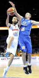 Final del Eurobasket de Lituania 2011 disputada entre España y Francia con victoria española por 98-85.
