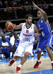 Final del Eurobasket de Lituania 2011 disputada entre España y Francia con victoria española por 98-85.