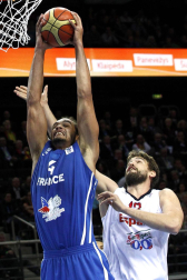 Final del Eurobasket de Lituania 2011 disputada entre España y Francia con victoria española por 98-85.