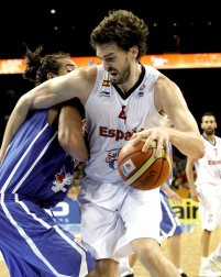 Final del Eurobasket de Lituania 2011 disputada entre España y Francia con victoria española por 98-85.