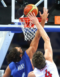 Final del Eurobasket de Lituania 2011 disputada entre España y Francia con victoria española por 98-85.